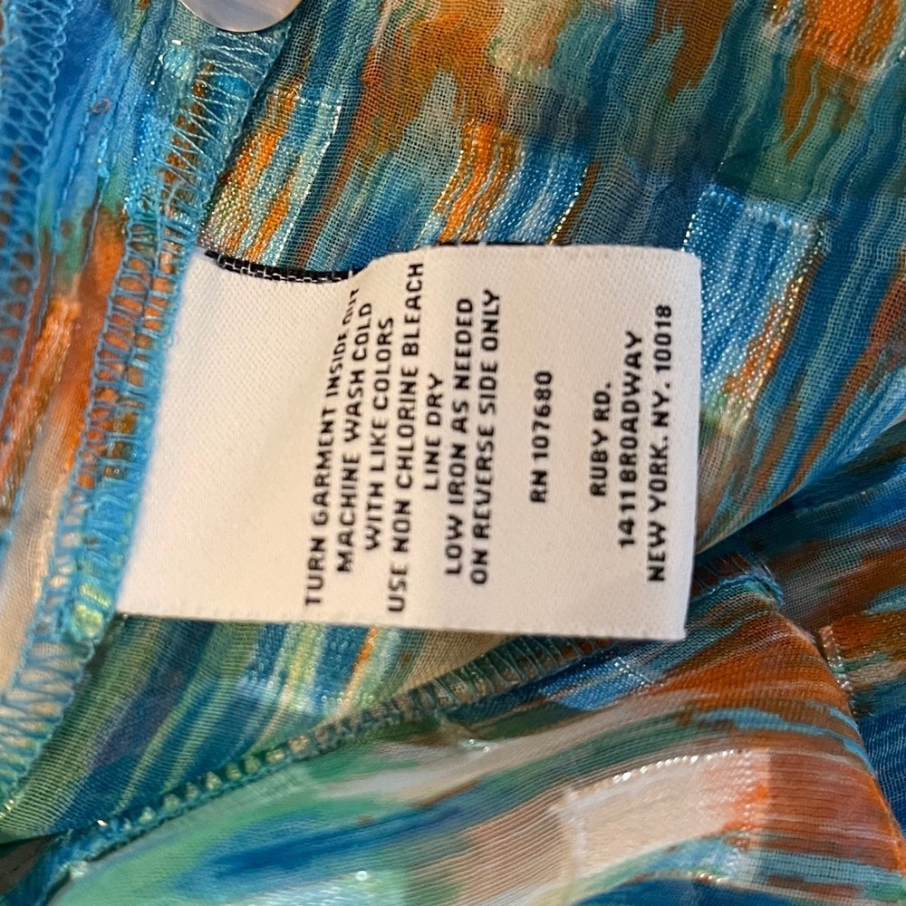 Ruby Rd. Button down top sz 10 - Picture 5 of 5